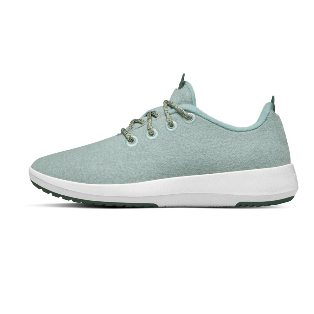 Allbirds Men\'s Sneakers Mint - Wool Runner Mizzles - 46180YERS